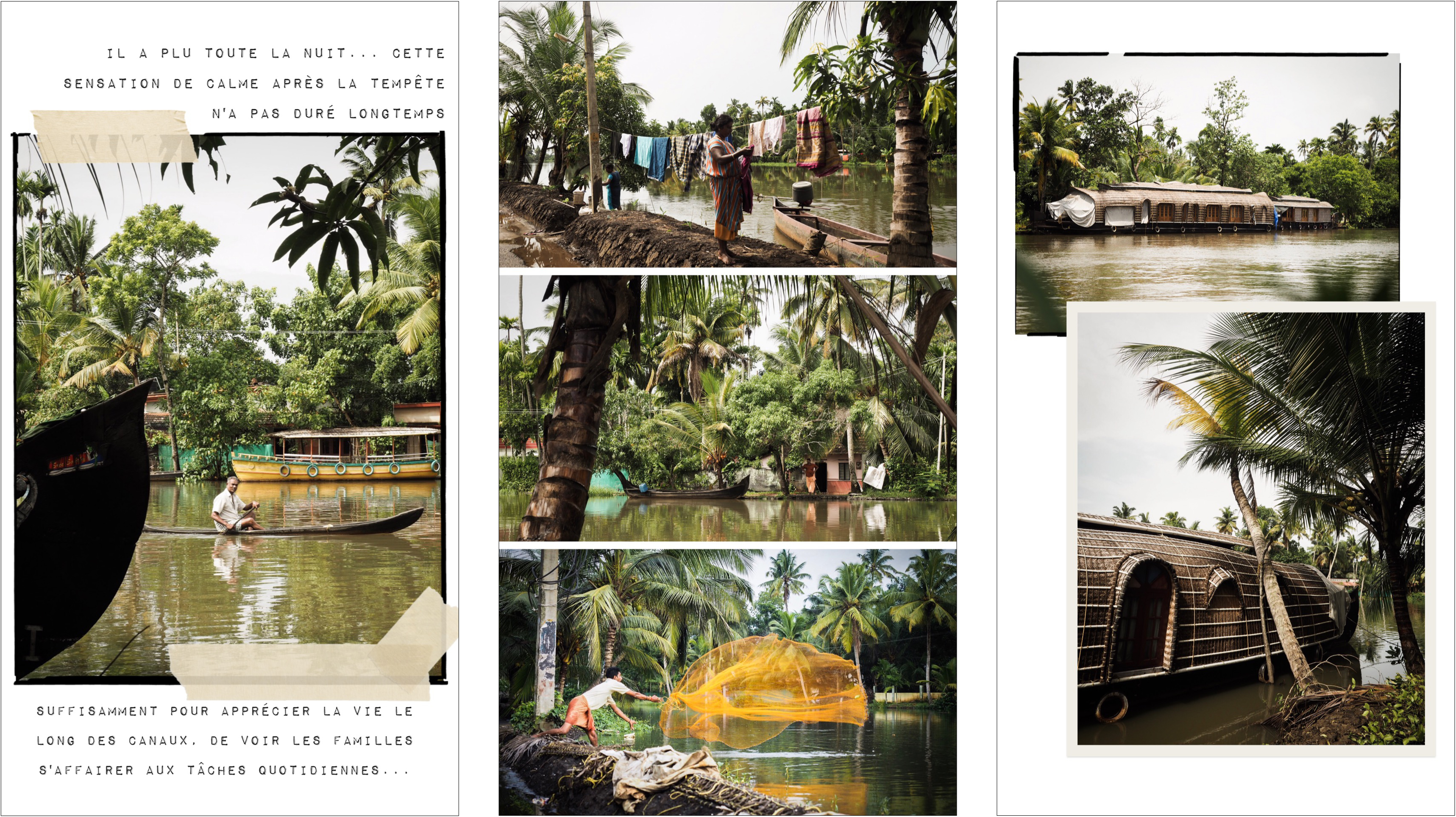 voyager au kerala - dormir chez l'habitant au kerala - mousson au Kerala - découvrir les backwaters en Inde