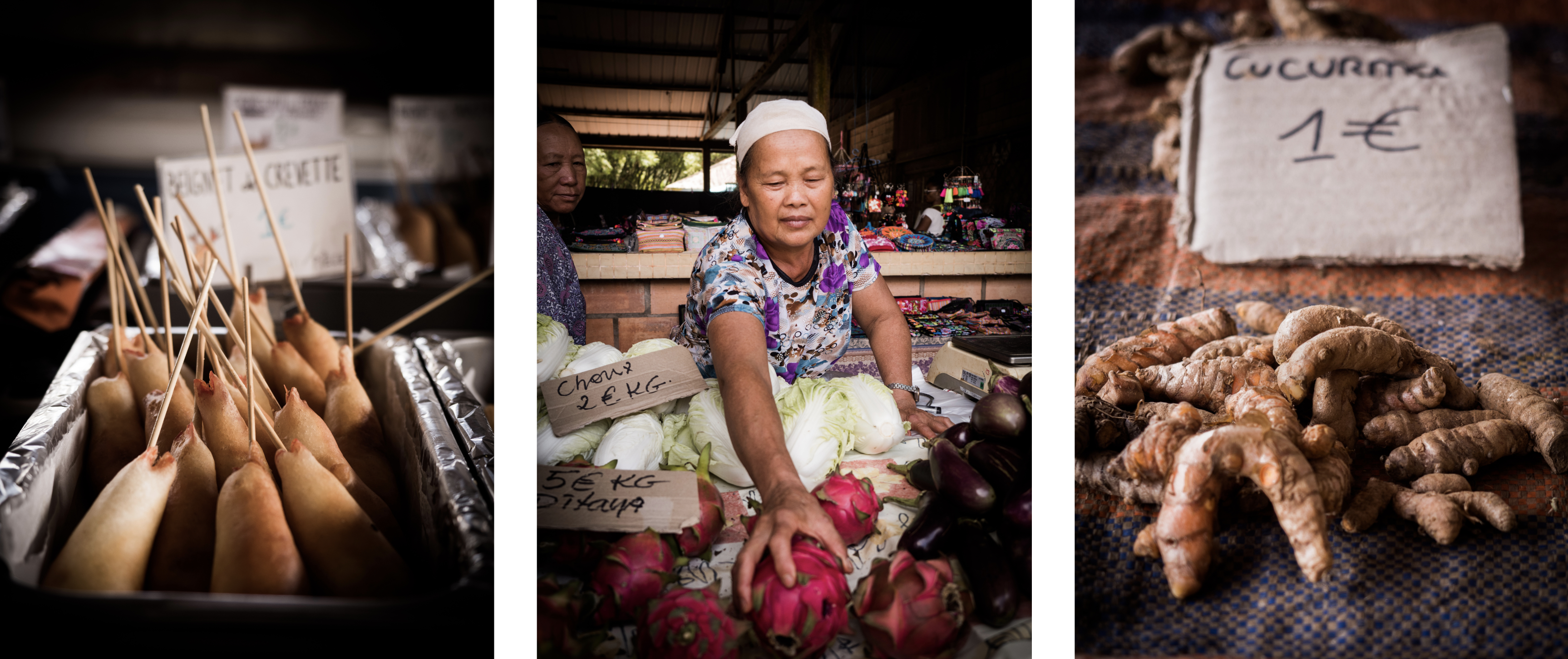 découvrir la Guyane - village Hmong en Guyane - dimanche à cacao - marché Hmong 