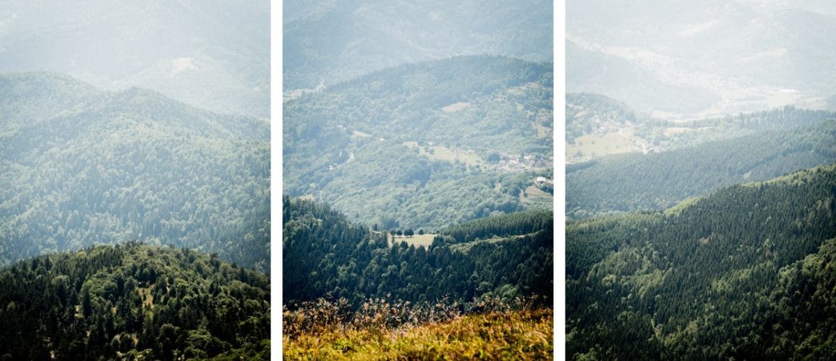 alsace, vosges, route des crêtes, montagne, grand ballon