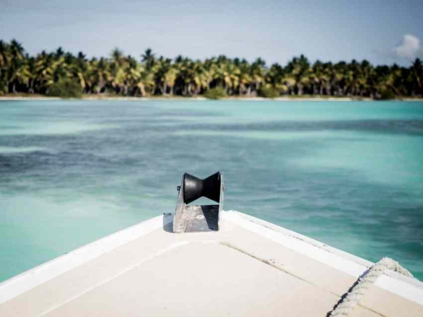 saona republique dominicaine-photo de la mer des caraibes